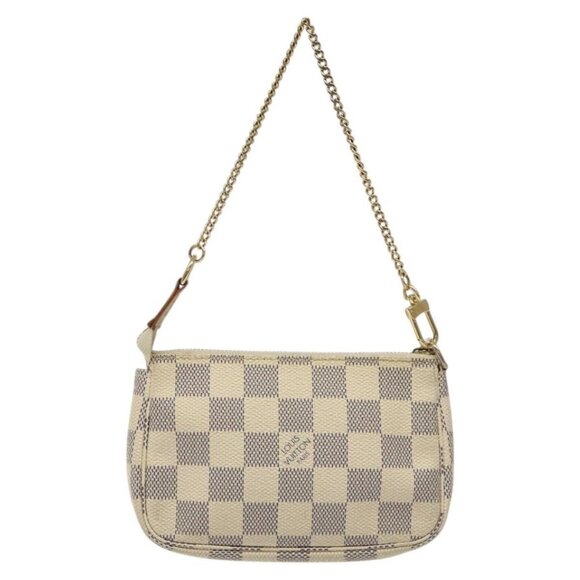 LOUIS VUITTON Damier Azur Mini Pochette Accessoires Pouch - Picture 4 of 16